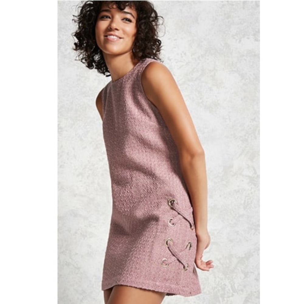 SOLD !!! NEW Blush Tweed Dress